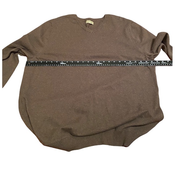 Sonoma Brown Cotton sweater Size XXL - Picture 6 of 7